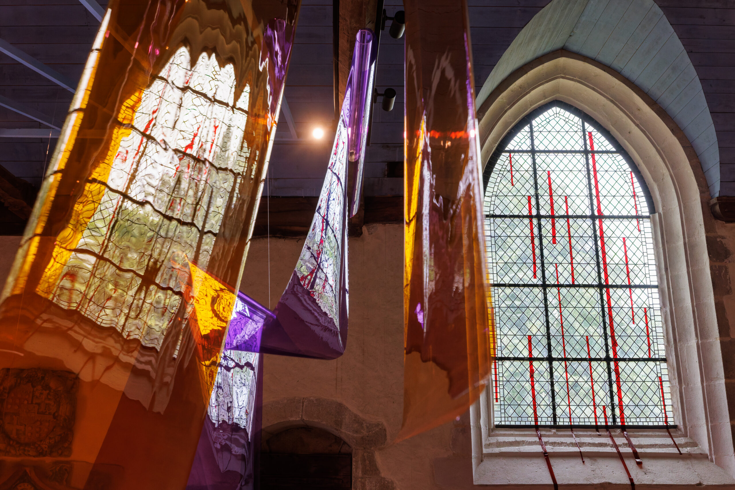 La Chute, video de l'installation. L'art dans les chapelles